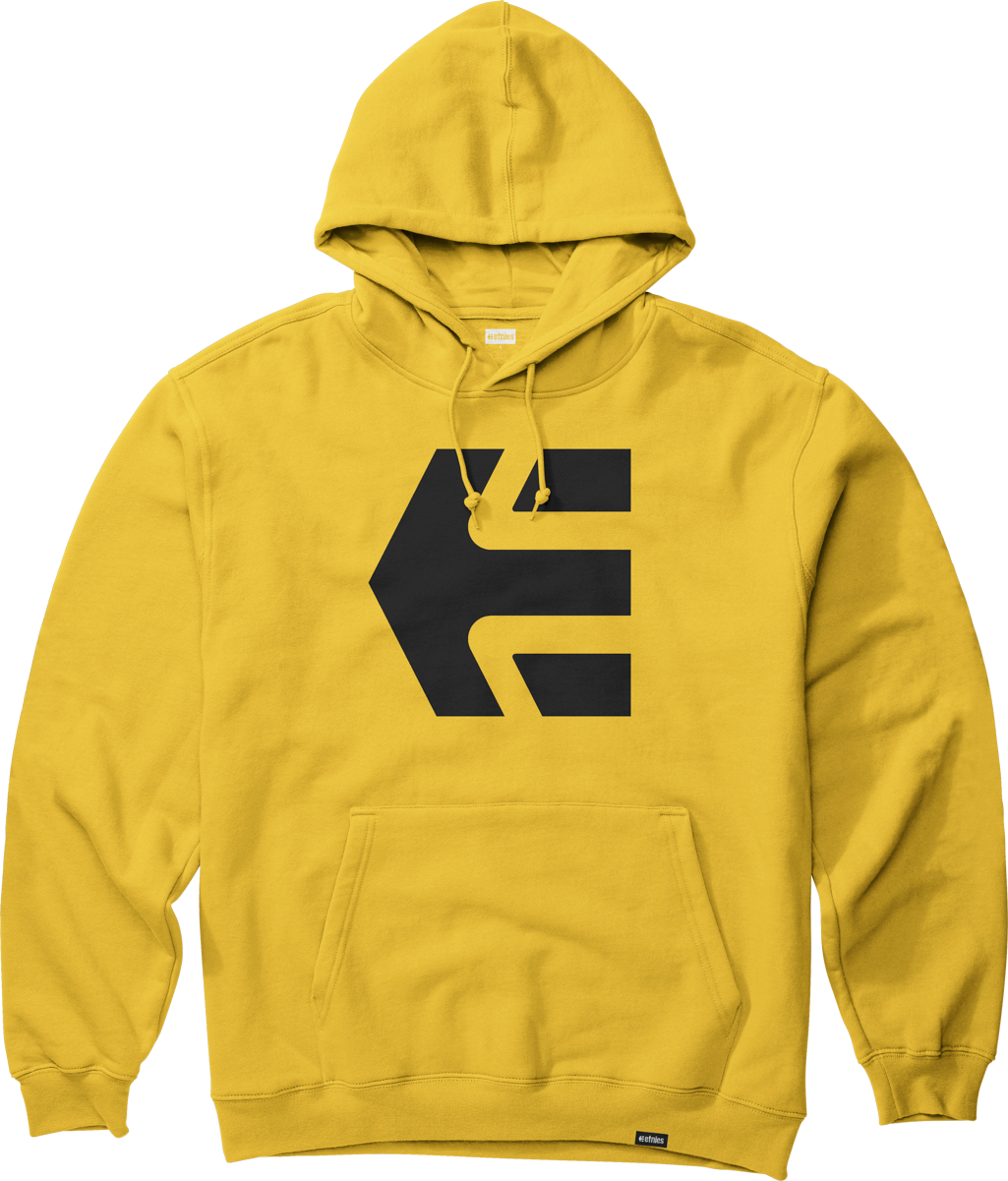 Etnies Mens Classic Icon Hoodie Yellow