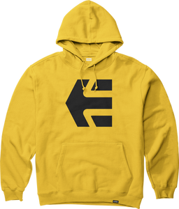 Etnies Mens Classic Icon Hoodie Yellow