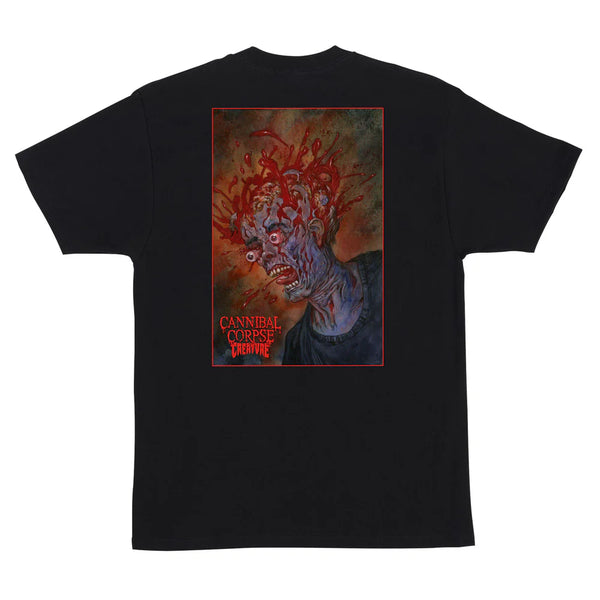 Creature tee shirt Cannibal Corpse Black