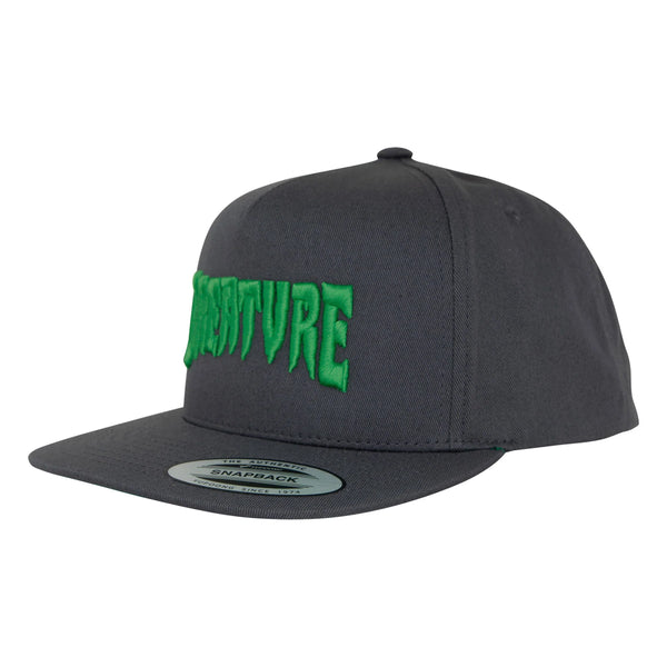 Creature cap Mono Logo snapback Dark Grey