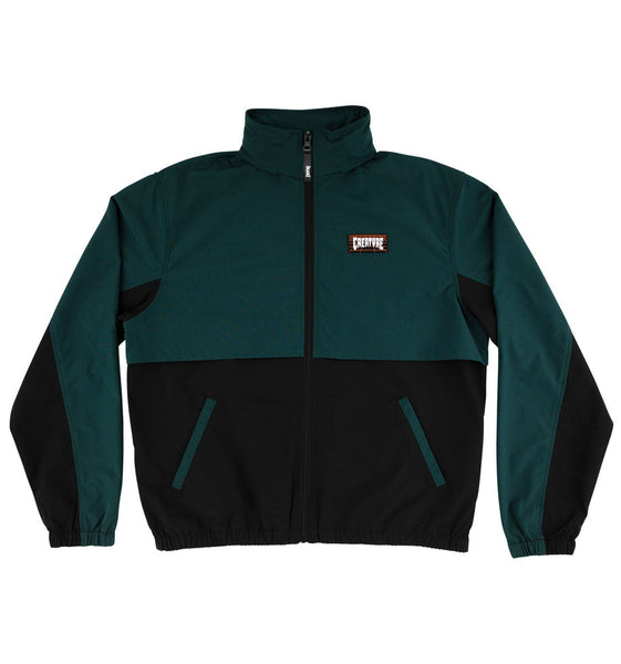 Creature Packable Windbreaker Lost At Sea Black Green