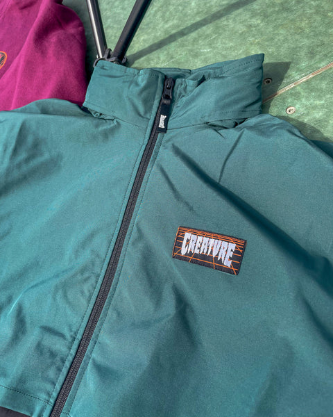Creature Packable Windbreaker Lost At Sea Black Green
