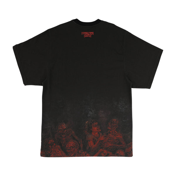 Creature tee shirt Cannibal Corpse Black