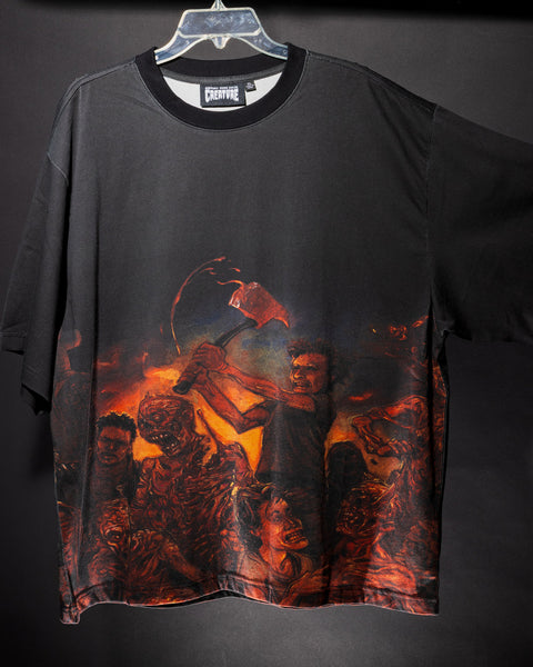 Creature tee shirt Cannibal Corpse Black