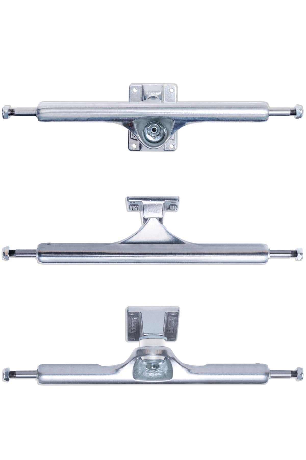 Slappy skateboard truck ST1 Hollow Polished - 13" (x2)
