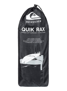 Quiksilver Quik Rax - Soft Surfboard Roof Racks EGLQUIKRAX-KVJO Black