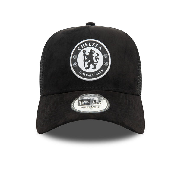 New Era E-Frame Trucker Chelsea Suede Black One size 60564701