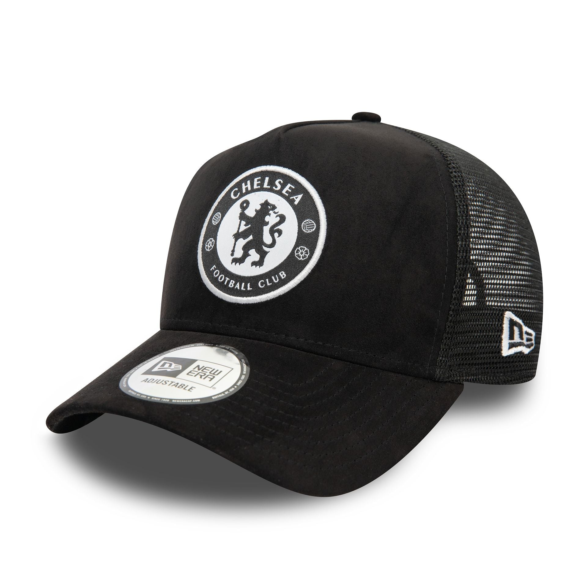 New Era E-Frame Trucker Chelsea Suede Black One size 60564701