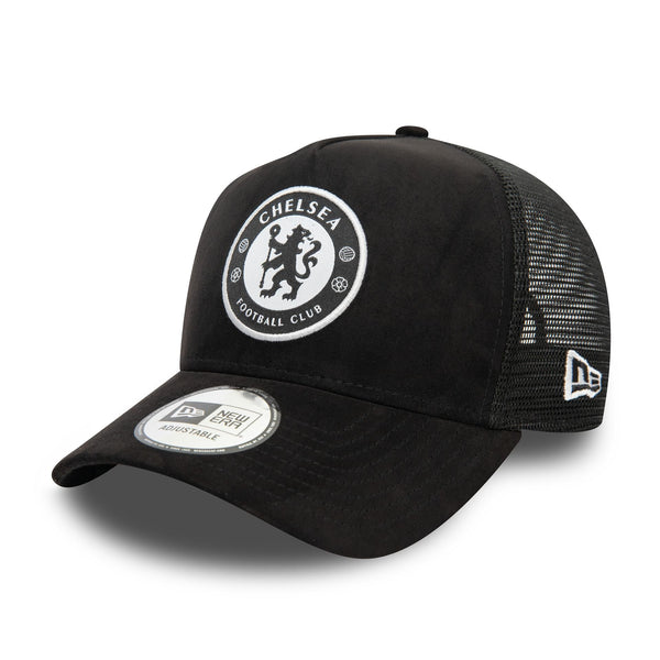 New Era E-Frame Trucker Chelsea Suede Black One size 60564701