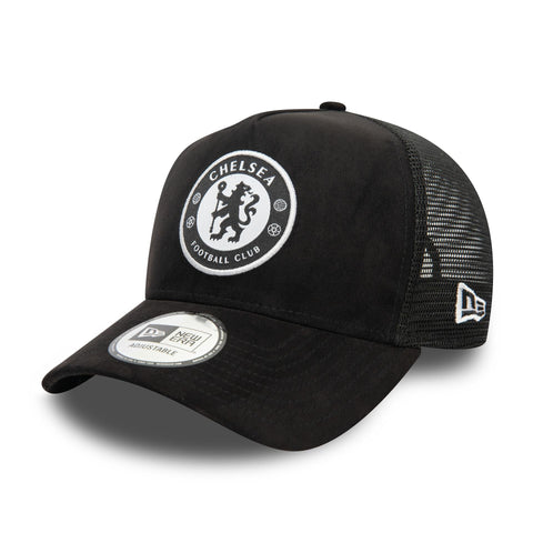 New Era E-Frame Trucker Chelsea Suede Black One size 60564701