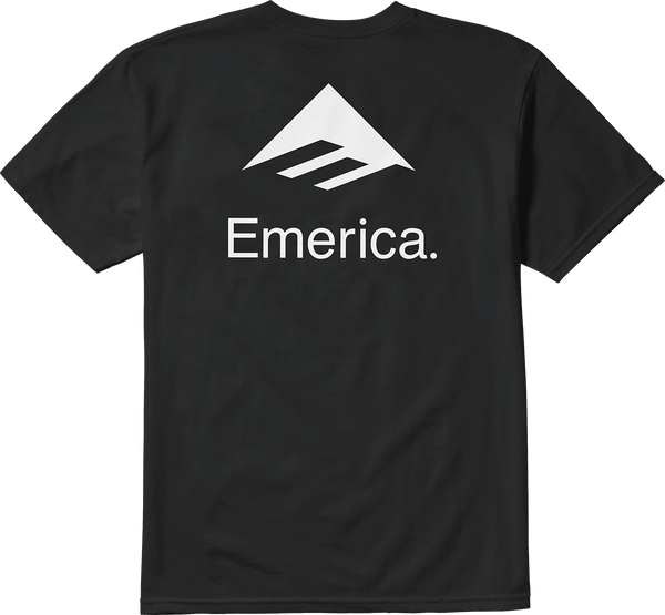 Emerica Mens Lock Up Tee Black