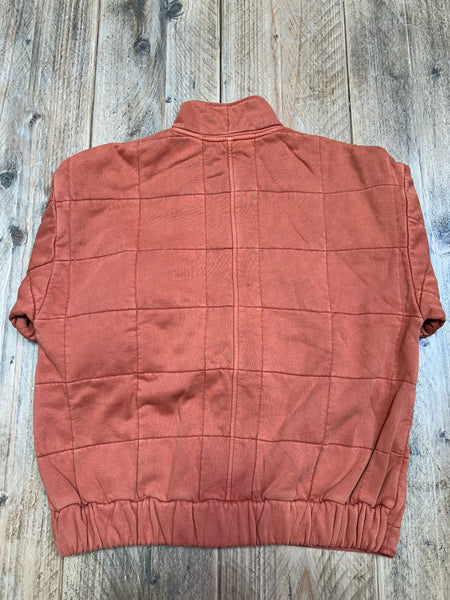 Santa Cruz Women's Padded Jacket Size S/8 Rust SAMPLE 50% OFF