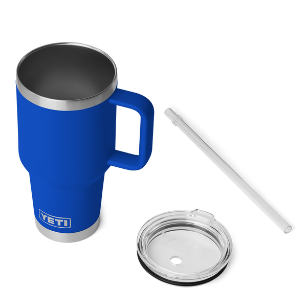 Yeti Rambler Straw Mug Insulated Royal Blue 35oz - 1L