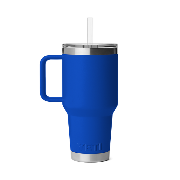 Yeti Rambler Straw Mug Insulated Royal Blue 35oz - 1L