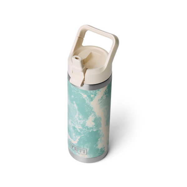 Yeti Rambler Straw Bottle Insulated Sea View 18oz - 532ml