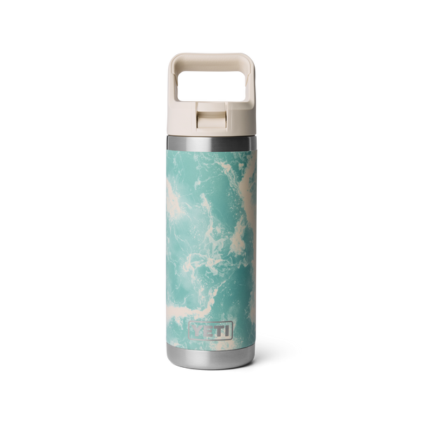 Yeti Rambler Straw Bottle Insulated Sea View 18oz - 532ml