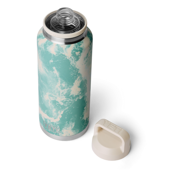 Yeti Rambler Bottle Insulated Sea View with chug cap 46oz - 1.36L