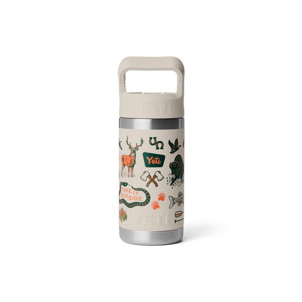 Yeti Rambler Kids Bottle Insulated Cape Sky Summer 12oz - 355ml