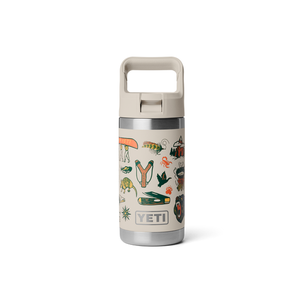 Yeti Rambler Kids Bottle Insulated Cape Sky Summer 12oz - 355ml