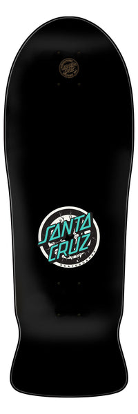 Santa Cruz skateboard deck Roskopp Four Reissue Black 10.21"