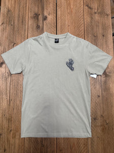 Santa Cruz Alive Hand T-Shirt Nickel Size M Sample 50% Off Sale
