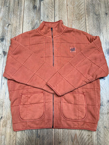Santa Cruz Women's Padded Jacket Size S/8 Rust SAMPLE 50% OFF