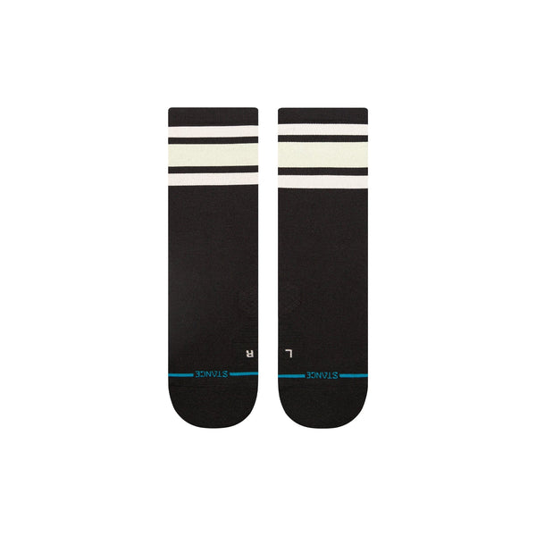 Stance crew socks Boyd Light Black