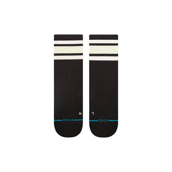 Stance crew socks Boyd Light Black