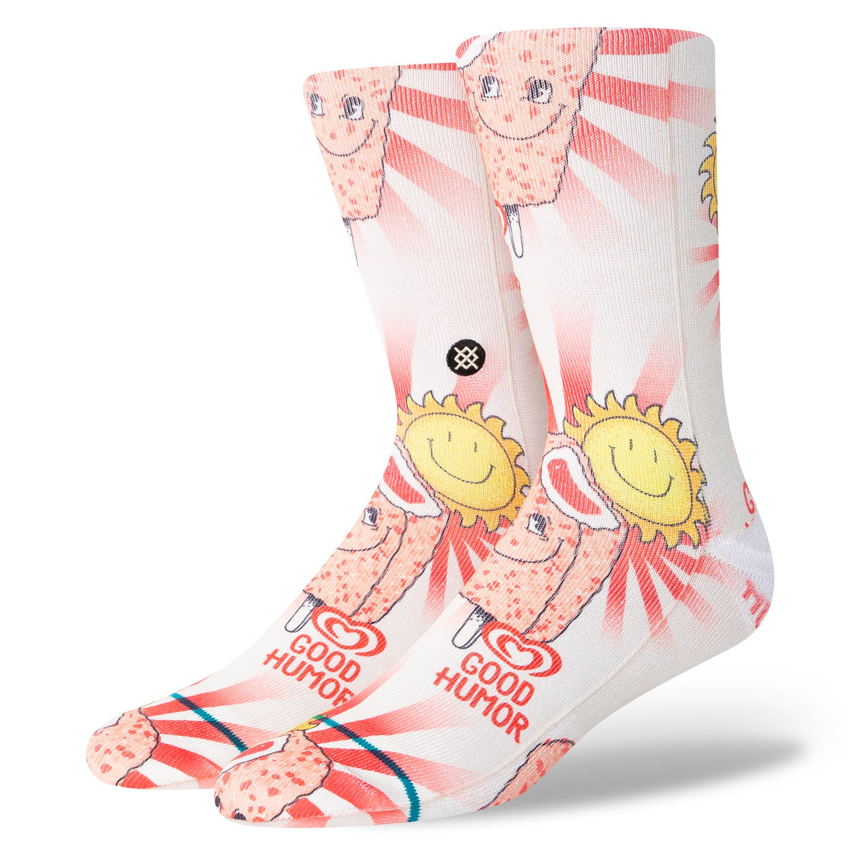 Stance Good Humor Crew Socks Pink A555C23GOO