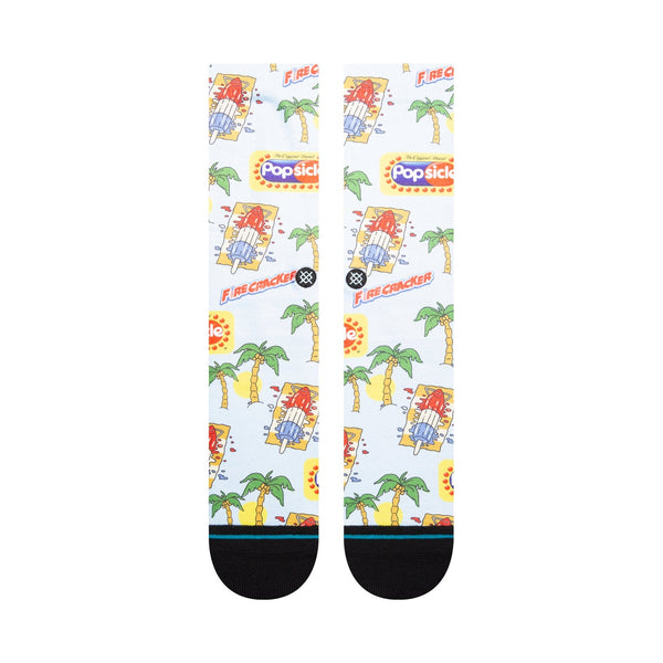 Stance Pops Crew Socks Light Blue A555C23POP