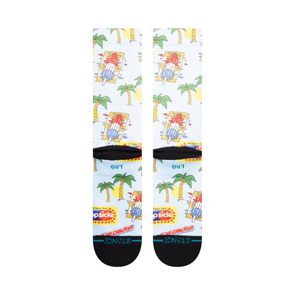 Stance Pops Crew Socks Light Blue A555C23POP