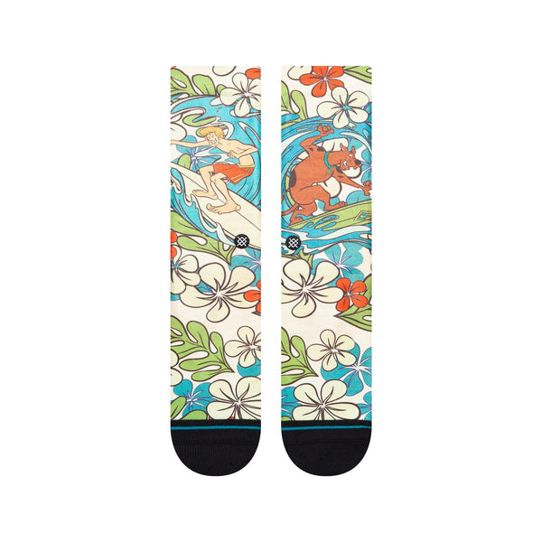 Stance Surfs Up Shaggy Crew Socks Blue Medium A555C23SUR-BLU-M