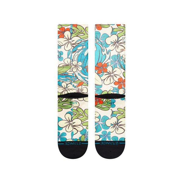 Stance Surfs Up Shaggy Crew Socks Blue Medium A555C23SUR-BLU-M