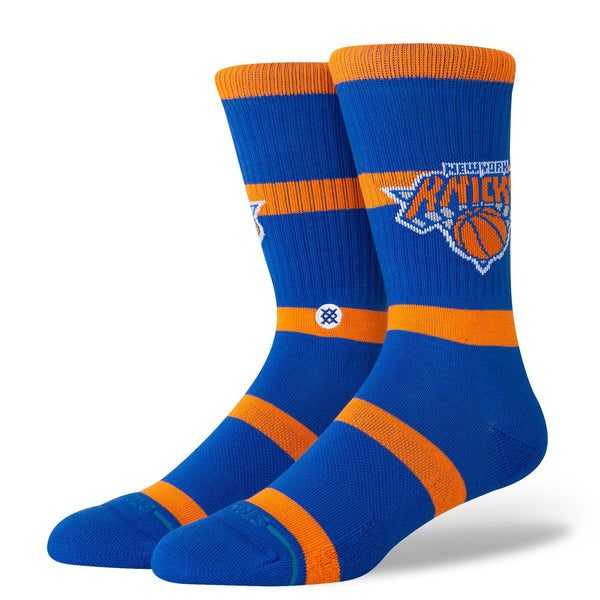Stance Crew Socks NBA Prep New York Knicks Blue
