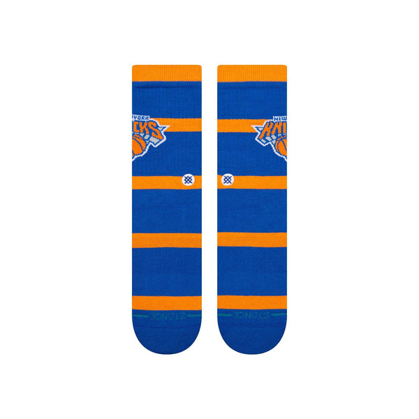 Stance Crew Socks NBA Prep New York Knicks Blue