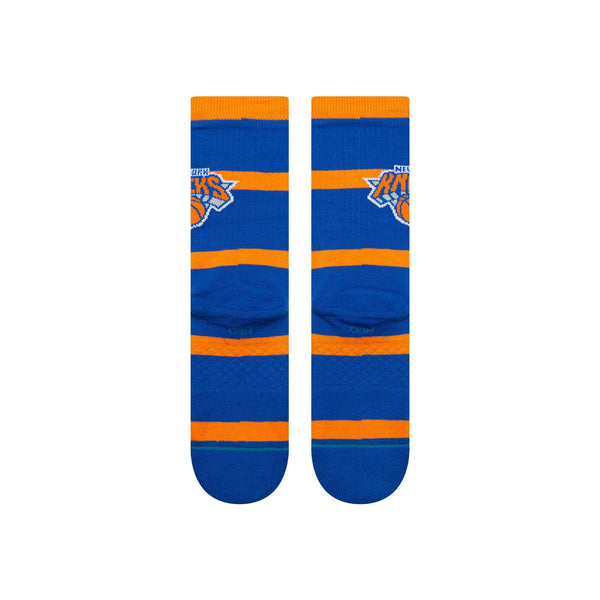 Stance Crew Socks NBA Prep New York Knicks Blue