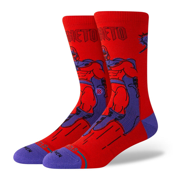 Stance crew socks Marvel Magneto Crew Red