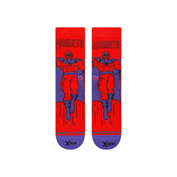 Stance crew socks Marvel Magneto Crew Red