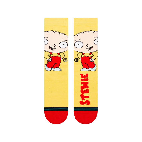 Stance Stewie Crew Sock Yellow