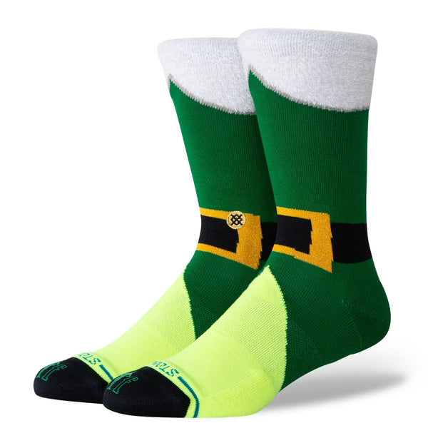 Stance crew sock Not a costume Green