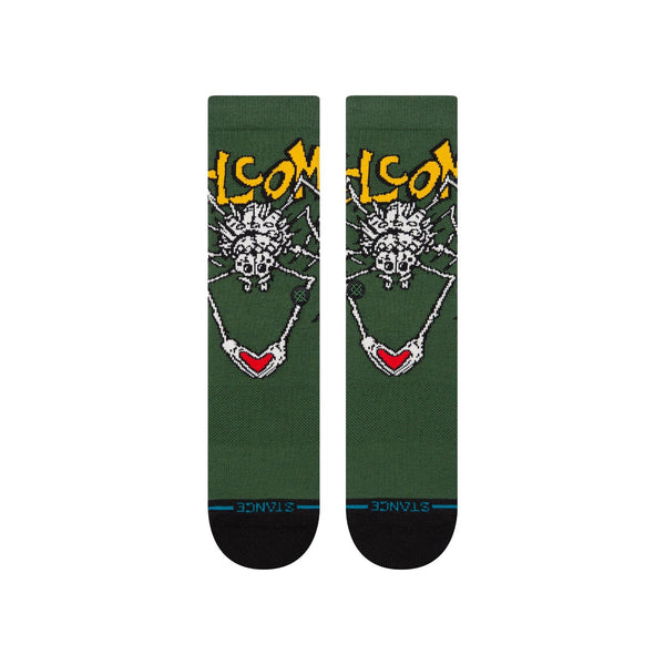 Stance crew socks Welcome Wilbur Crew Green