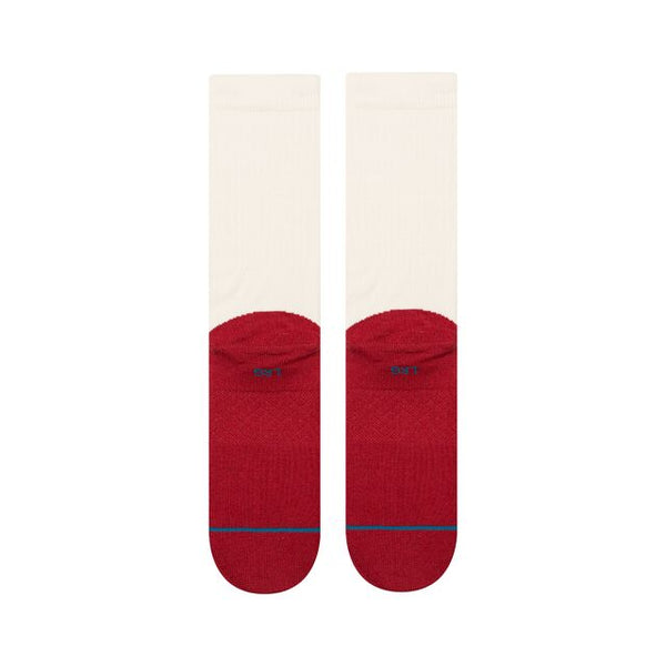 Stance Sock Heating Up Crew Red