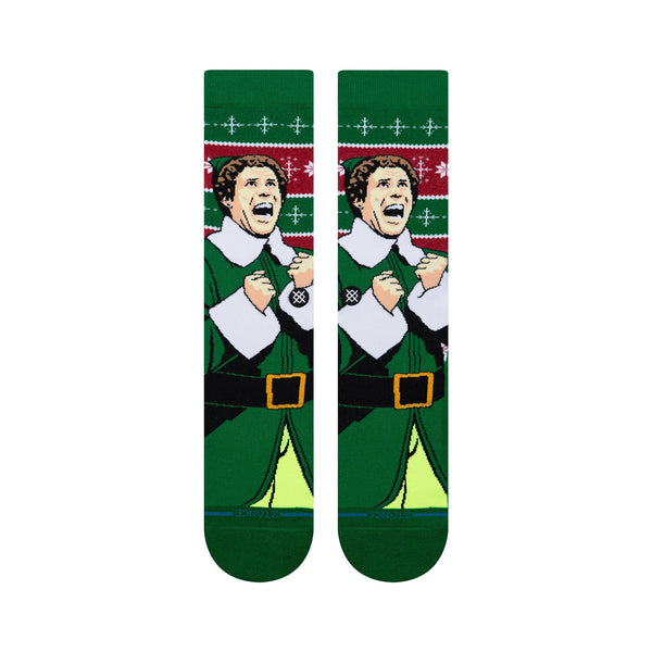 Stance crew sock Cold outside Green