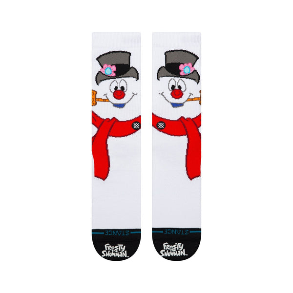 Stance crew sock Frosty White