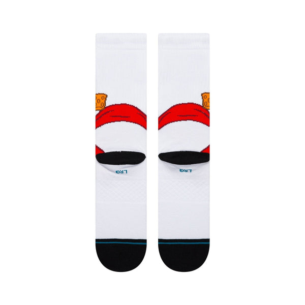 Stance crew sock Frosty White