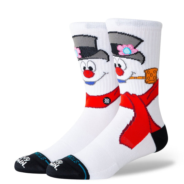 Stance crew sock Frosty White
