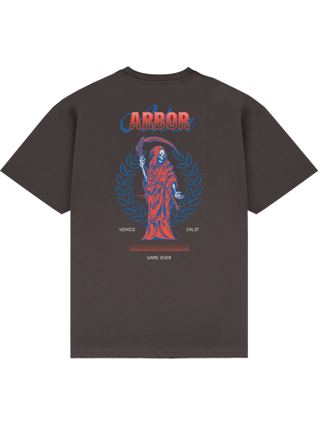 Arbor tee shirt Reaper Faded Black