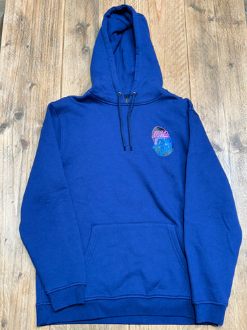 Santa Cruz Men’s Dissect Dot Hoodie Large Midnight Blue SAMPLE 50% OFF