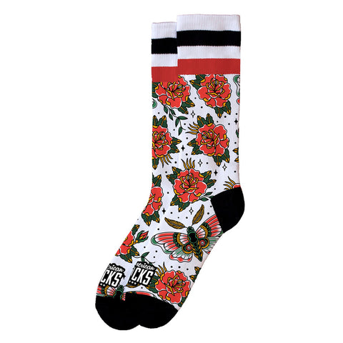 American Socks Moth Mid High Length