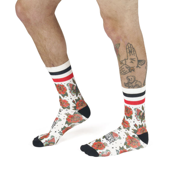 American Socks Moth Mid High Length